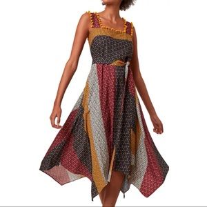 FCUK Adita Drape Dress (perfect Nightmare Before Christmas Sally Disneybound)